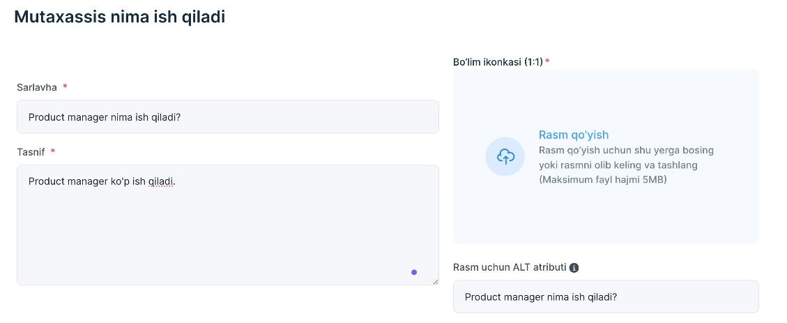 Product manager nima ish qiladi?